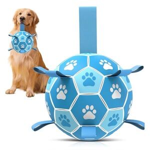 Dog Soccer Ball with Grab Tabs – Size Large